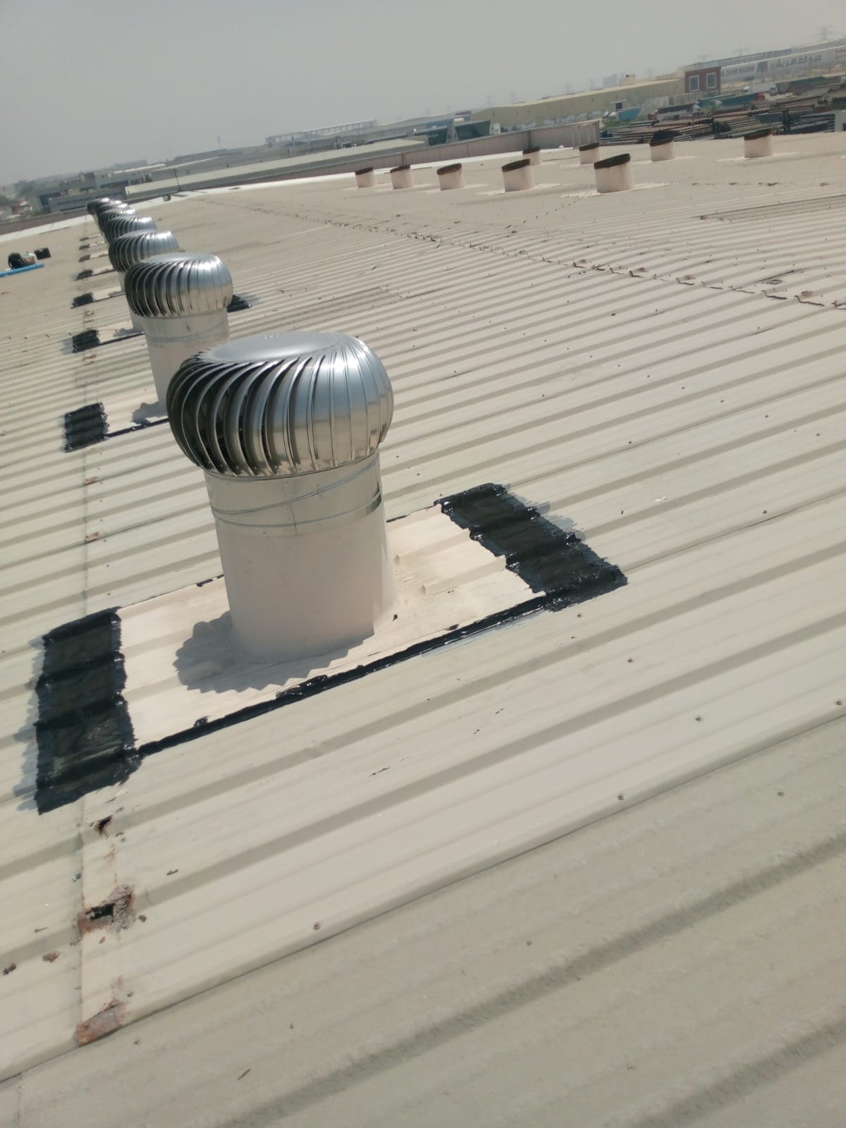 Wind Ventilators Waterproofing