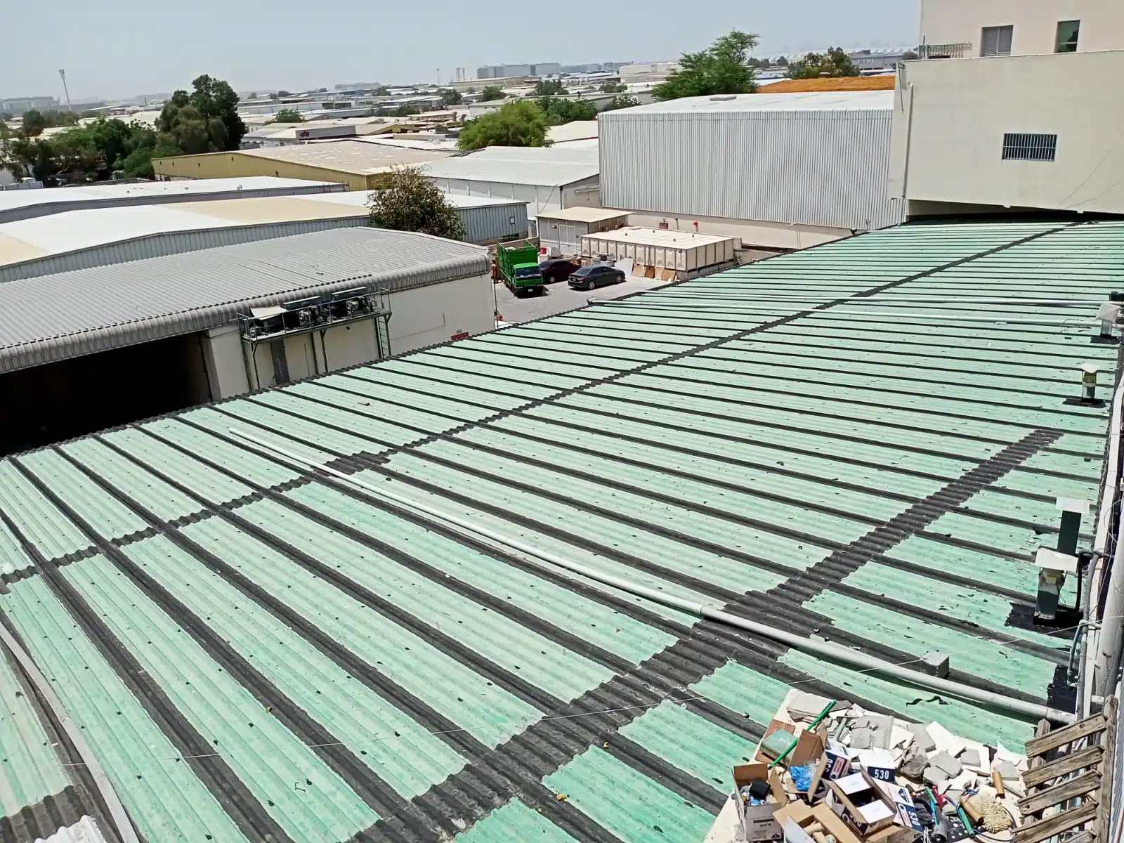 metal roof