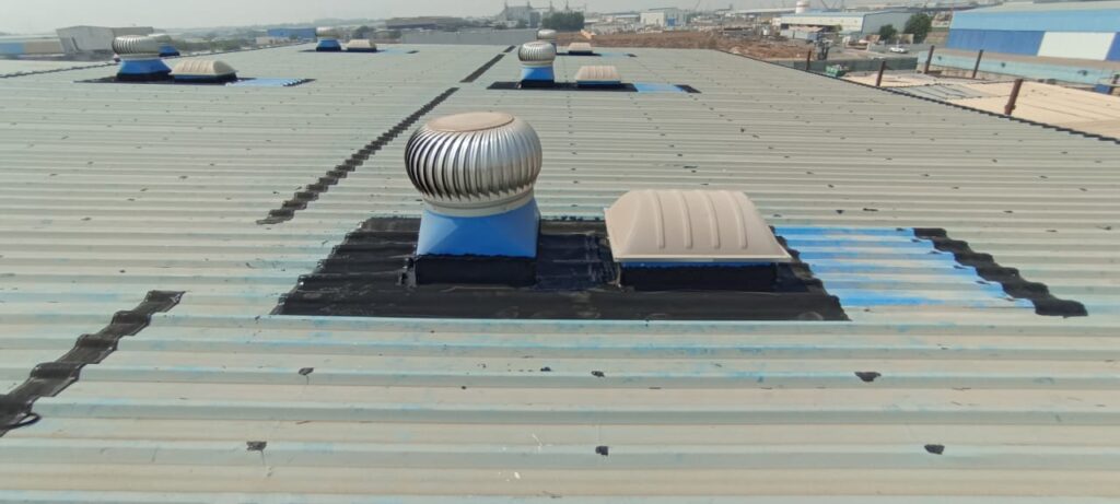 Wind Ventilators Waterproofing
