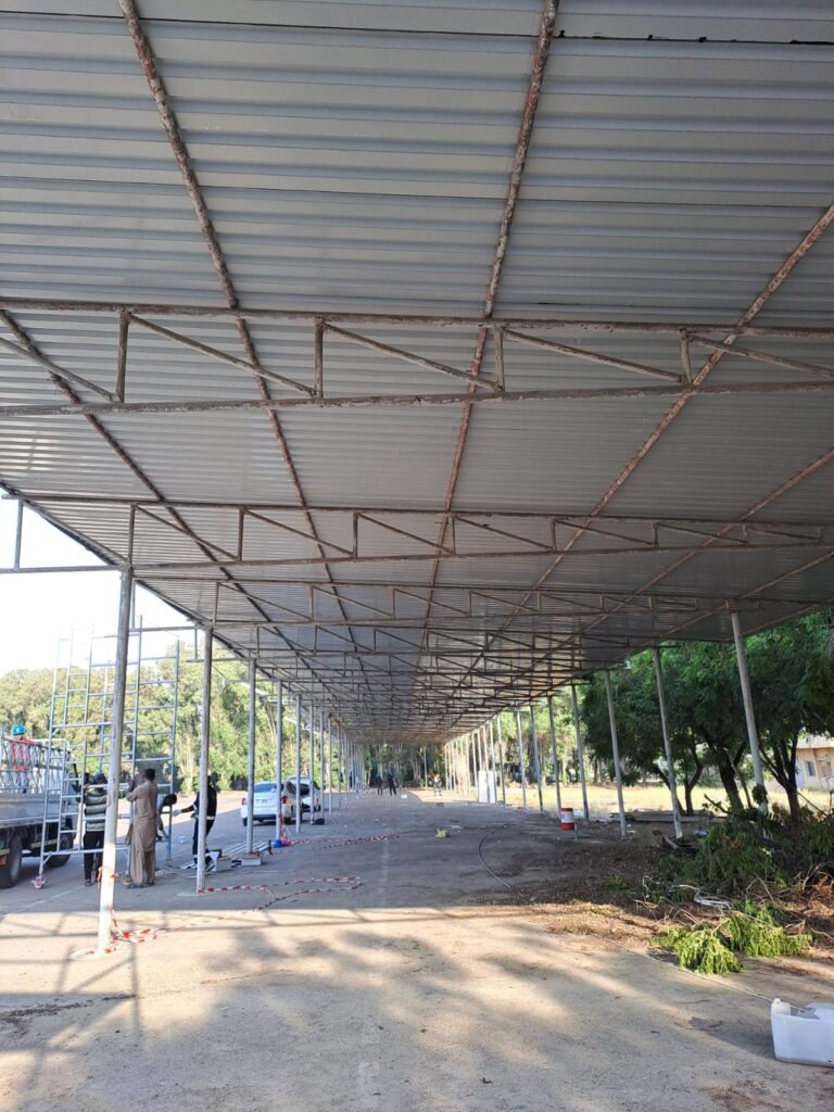 Metal Roof Waterproofing for Choueifat School by Leak Lock UAE