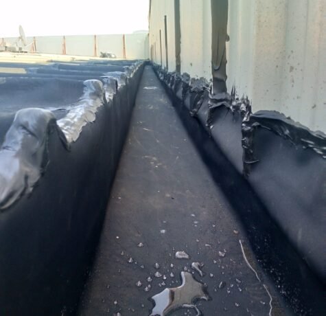 Metal Roof Gutter Waterproofing for Fujairah Steel by Leak Lock UAE, photo 1
