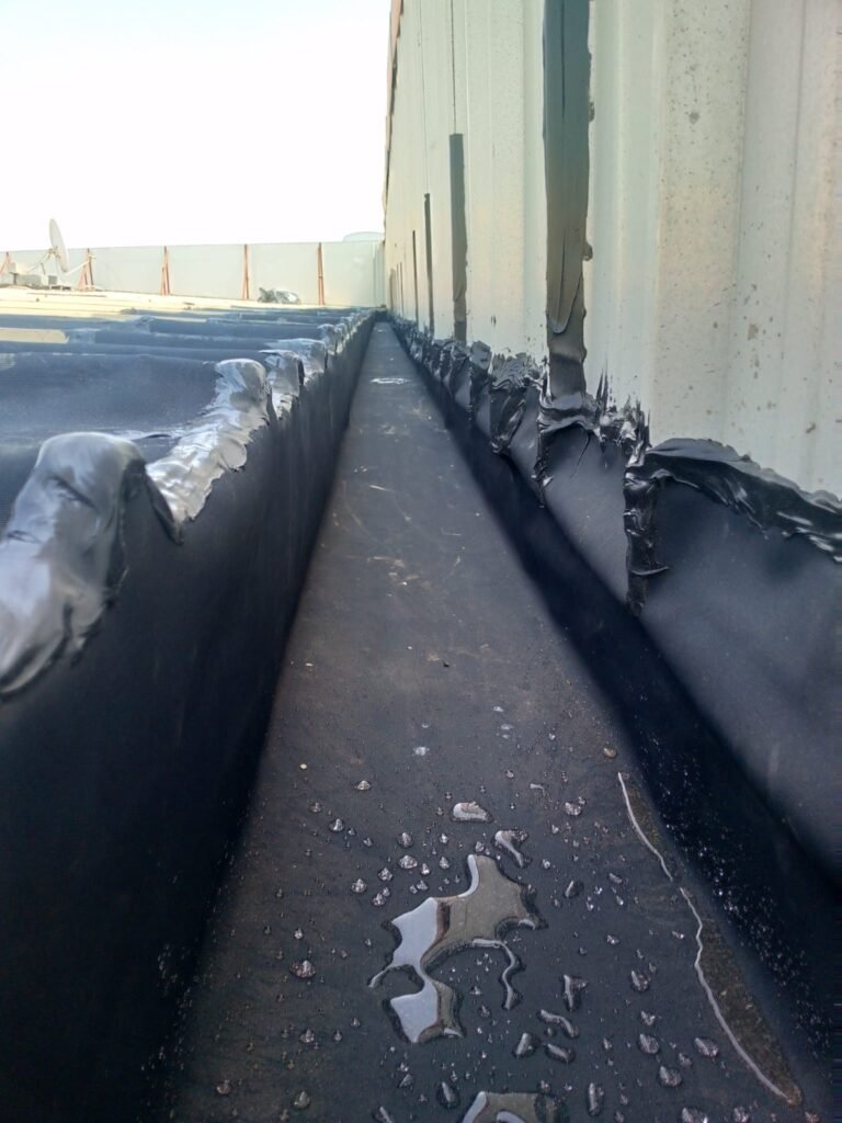 Metal Roof Gutter Waterproofing for Fujairah Steel by Leak Lock UAE