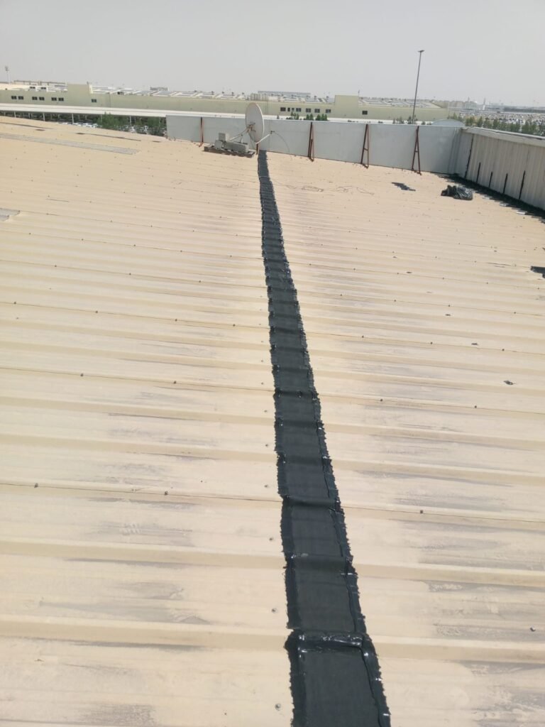 Metal Roof Gutter Waterproofing for Fujairah Steel by Leak Lock UAE, photo 2