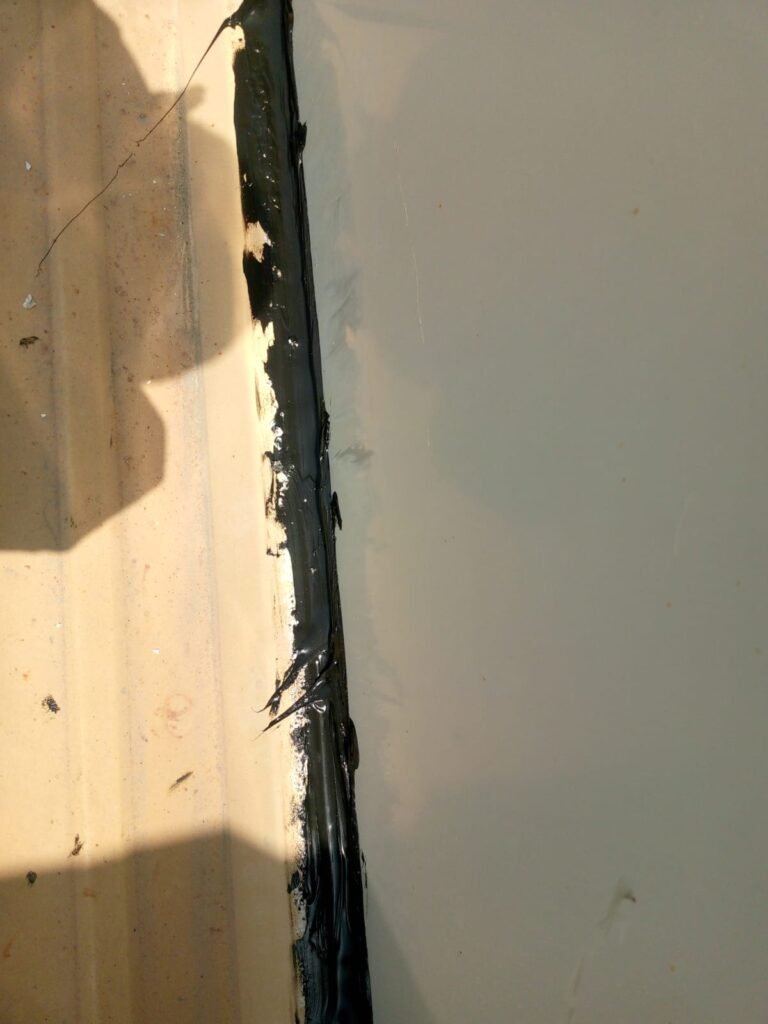 Metal Roof Gutter Waterproofing for Fujairah Steel by Leak Lock UAE, photo 4