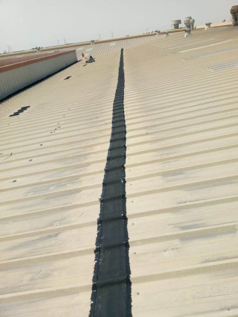 Metal Roof Gutter Waterproofing for Fujairah Steel by Leak Lock UAE, photo 6