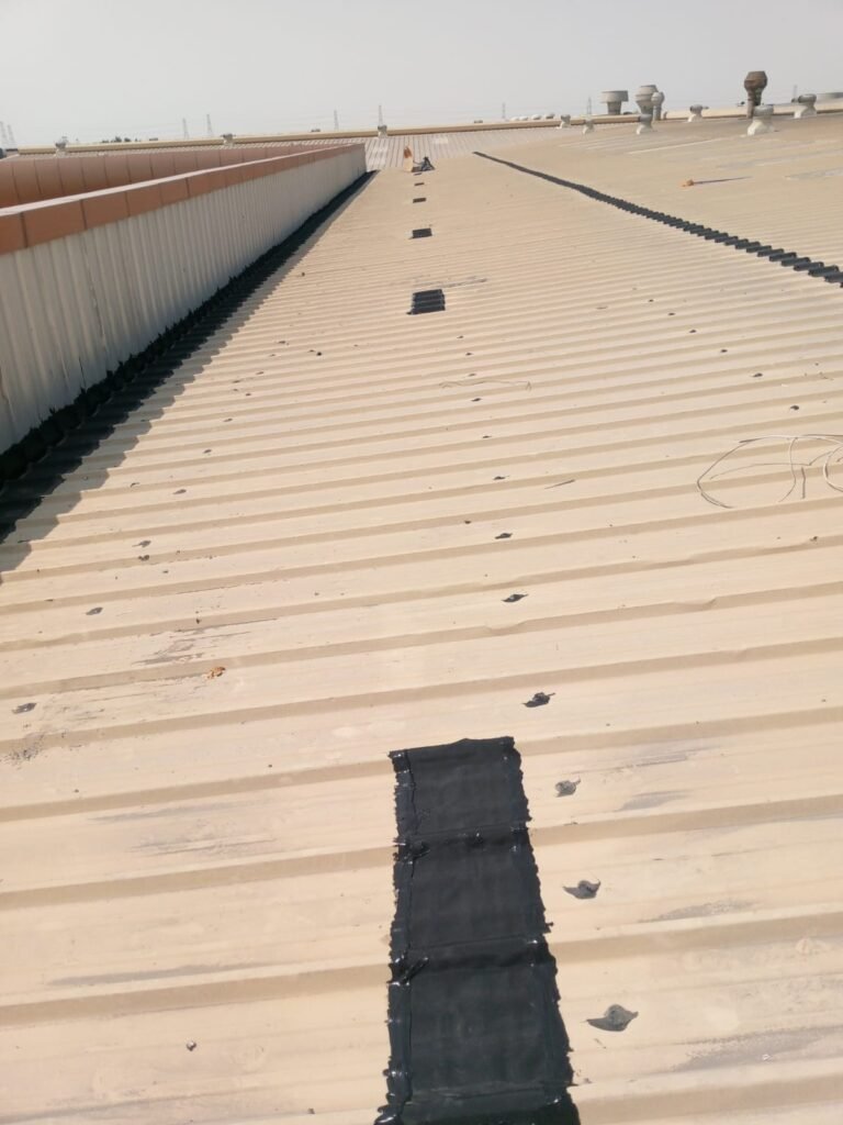 Metal Roof Gutter Waterproofing for Fujairah Steel by Leak Lock UAE, photo 7