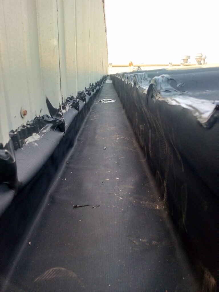 Metal Roof Gutter Waterproofing for Fujairah Steel by Leak Lock UAE, photo 8