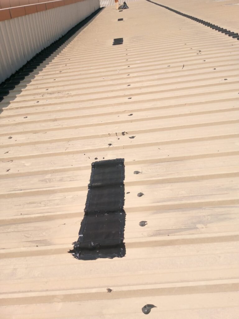 Metal Roof Gutter Waterproofing for Fujairah Steel by Leak Lock UAE, photo 9