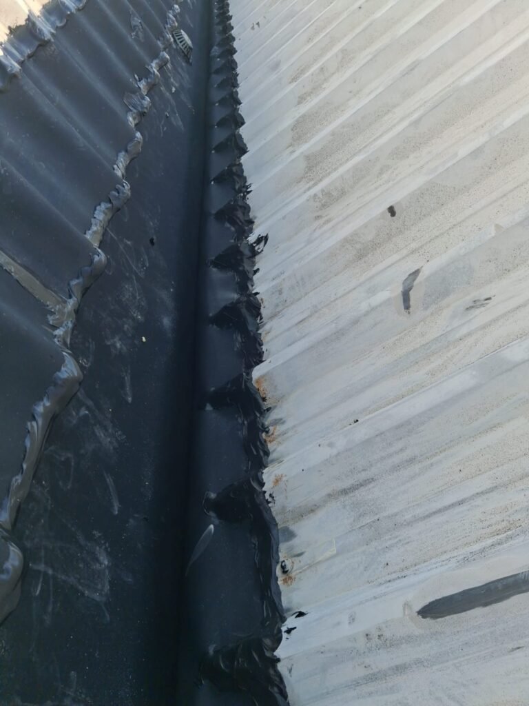 Metal Roof Gutter Waterproofing for Gulf Extrusions by Leak Lock UAE, photo 3