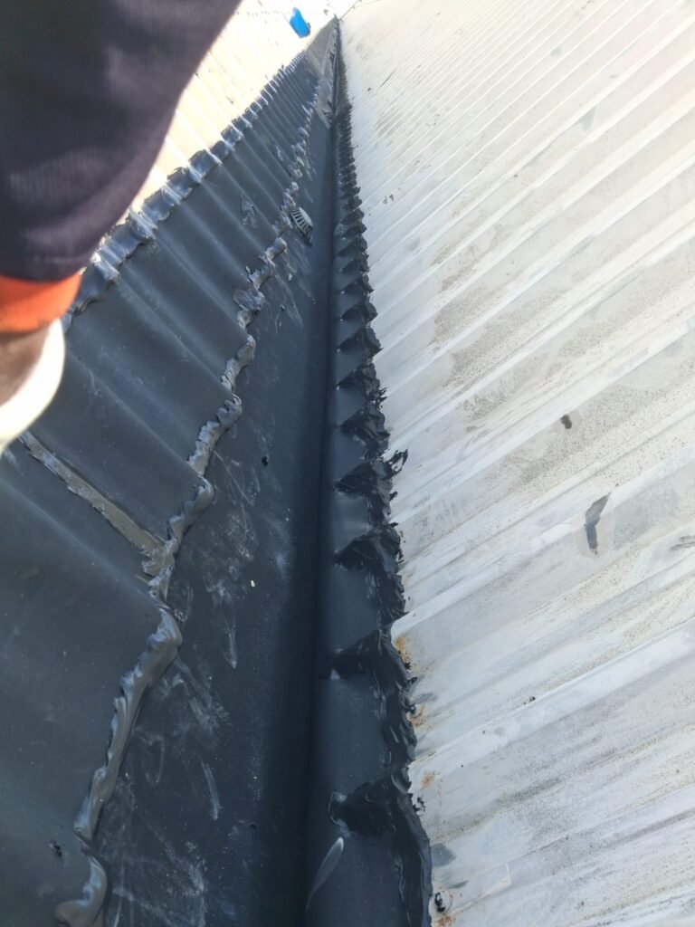 Metal Roof Gutter Waterproofing for Gulf Extrusions by Leak Lock UAE, photo 4