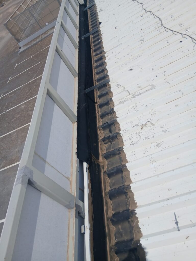 Metal Roof Gutter Waterproofing for Hardco by Leak Lock UAE, photo 3