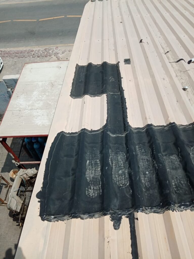 Metal Roof Waterproofing for Teeba Engineering by Leak Lock UAE, photo 3