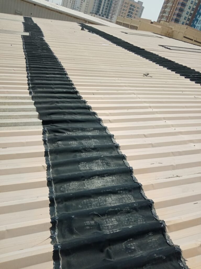 Metal Roof Waterproofing for Teeba Engineering by Leak Lock UAE, photo 4